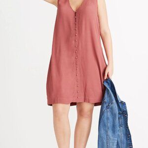 Heather Button-Front Dress